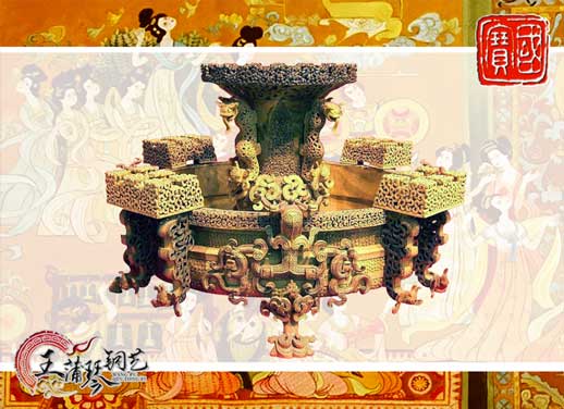銅尊盤，曾侯乙尊盤，國寶級文物之一