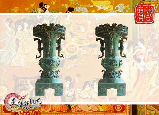 曾侯乙銅尊，武漢東湖賓館雕塑